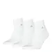 Calvin Klein 3-paar Quarter heren sokken - Wit