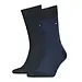 Tommy Hilfiger 2-paar Katoenen heren sokken - Classic Socks - Donkerblauw