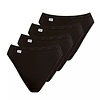Sloggi 4-pack Basic Tai Slips dames - Hoog opgesneden dames onderbroeken - Wit vrouwen ondergoed