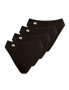 Sloggi 4-pack Basic Tai Slips dames - Hoog opgesneden dames onderbroeken - Wit vrouwen ondergoed
