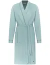 Pastunette lange dames badjas - Stone Blue