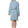 Pastunette lange dames badjas - Stone Blue