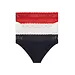 Tommy Hilfiger 3-Pack Dames Bikini Slips - Low rise - Lage vrouwe mini slips en onderbroeken - Kant - Combi