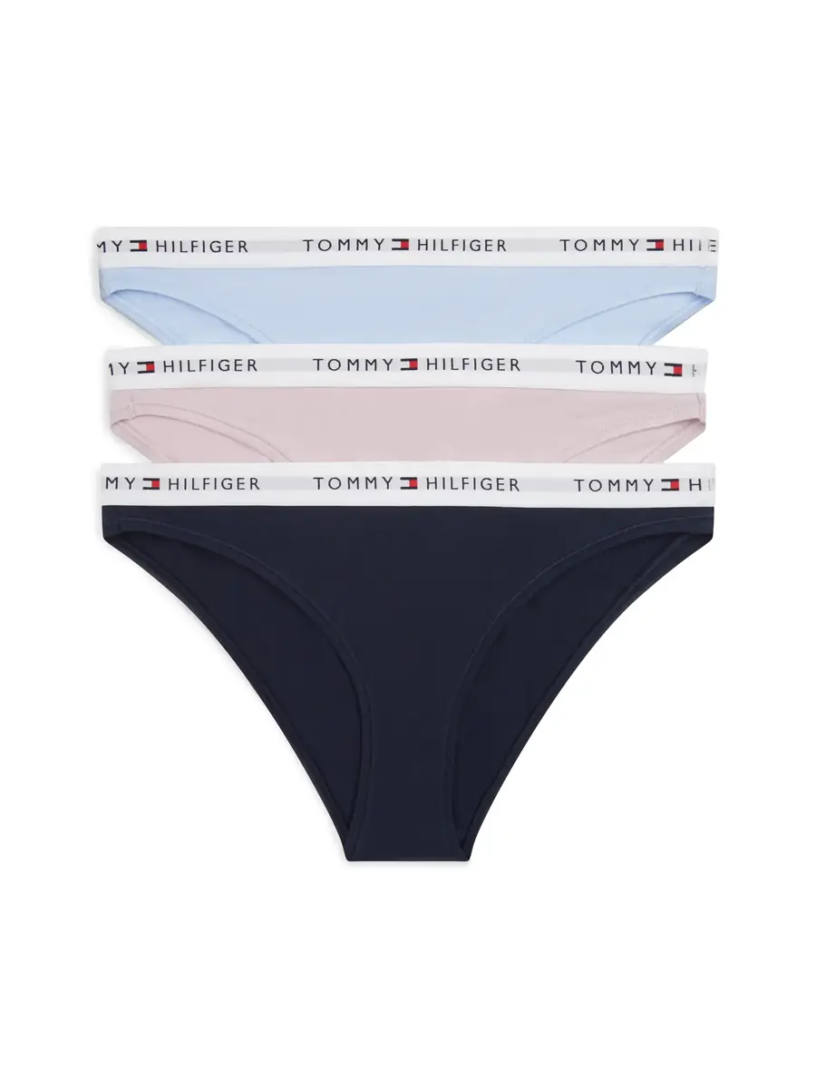 Tommy Hilfiger 3-Pack Dames Bikini Slips - Low rise - Lage vrouwe mini slips en onderbroeken