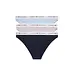 Tommy Hilfiger 3-Pack Dames Bikini Slips - Low rise - Lage vrouwe mini slips en onderbroeken - Combi