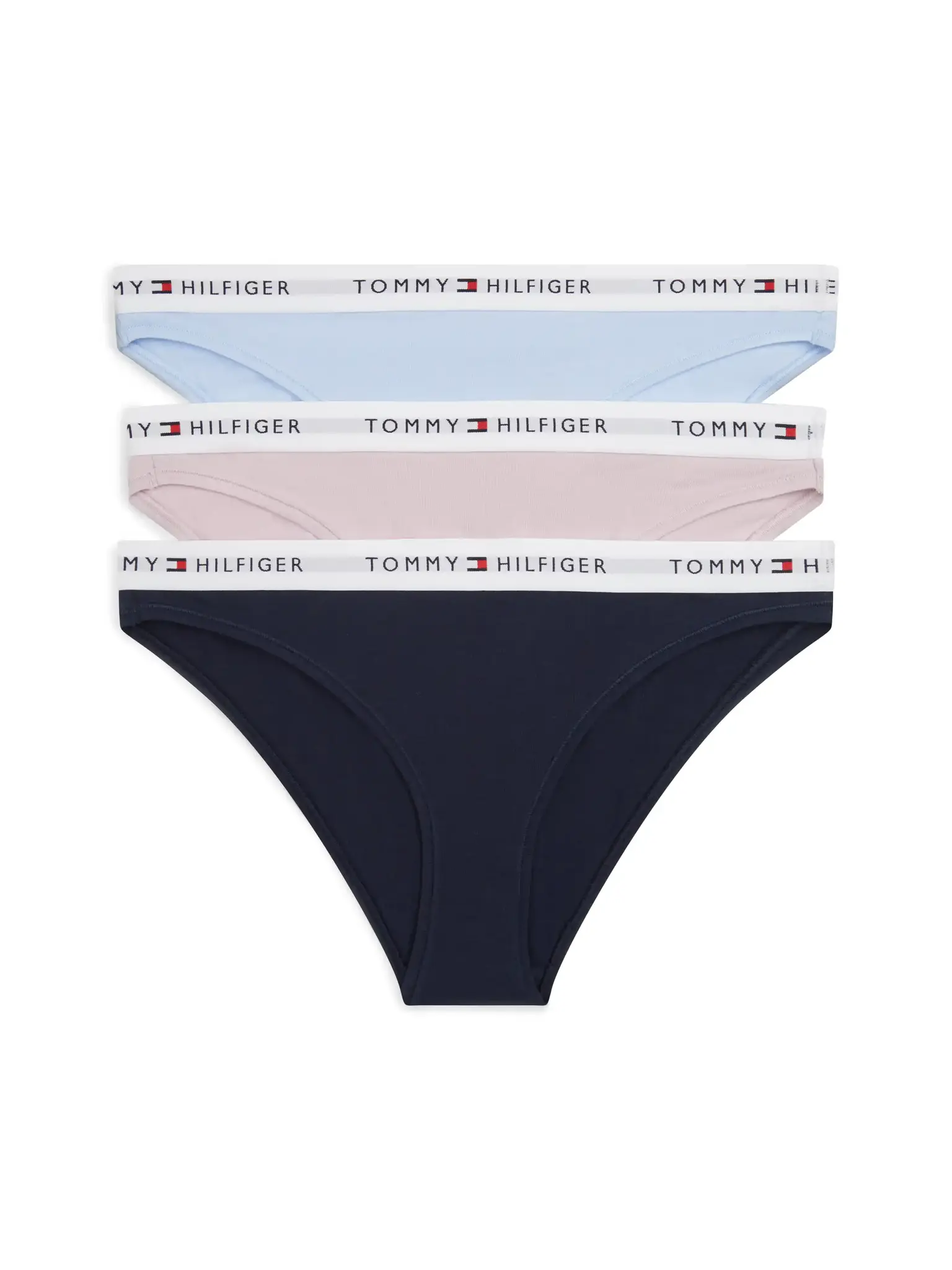 Tommy Hilfiger 3-Pack Dames Bikini Slips - Low rise