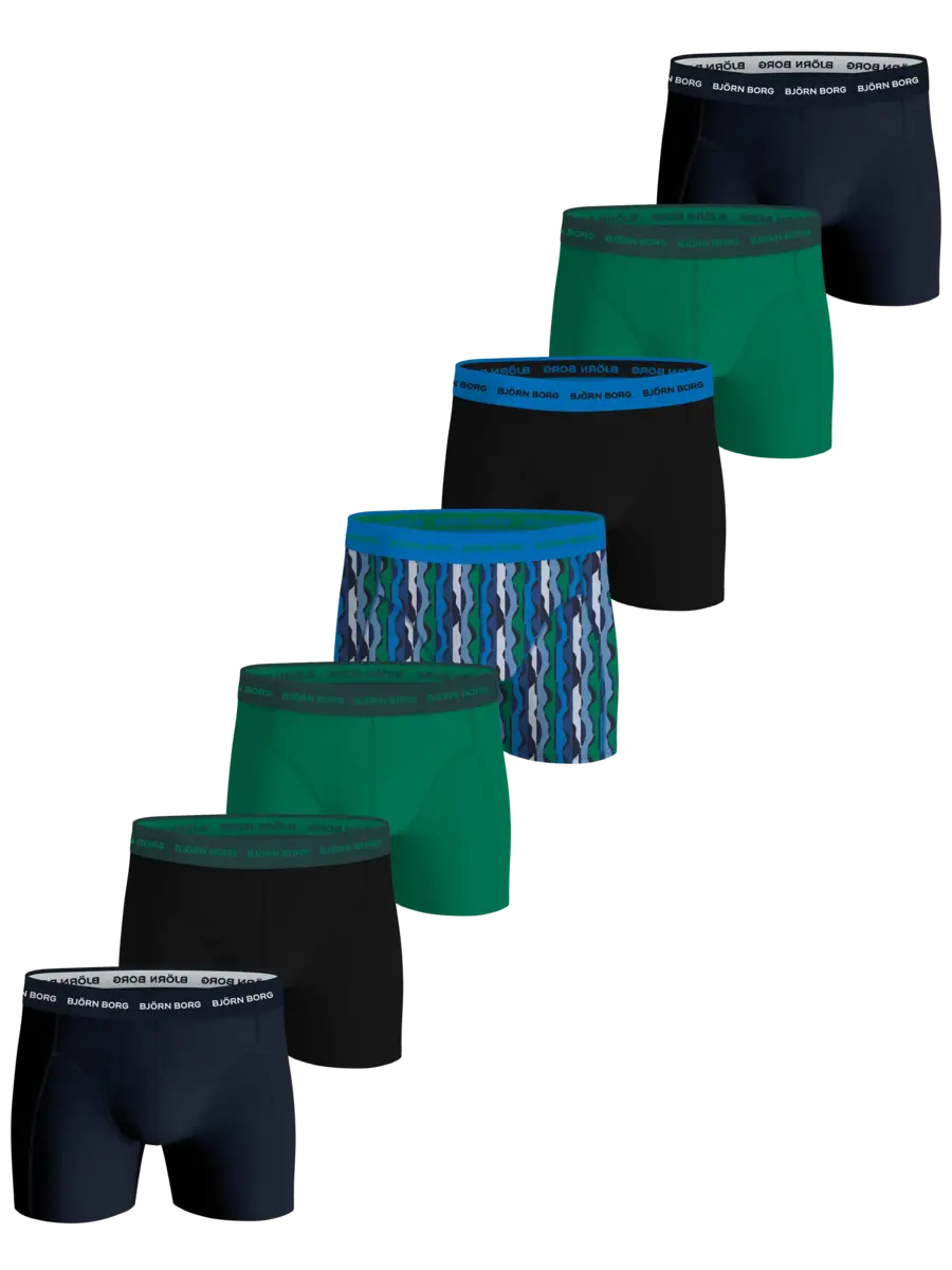 Bjorn Borg 7-pack heren boxershort -  Cotton stretch