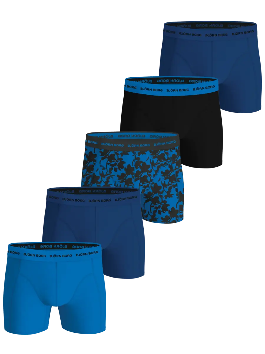 Bjorn Borg 5-Pack heren boxershorts - Cotton Stretch
