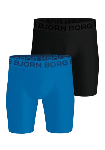 Bjorn Borg 2-Pack heren boxershort -  microfiber Lightweight- Long leg