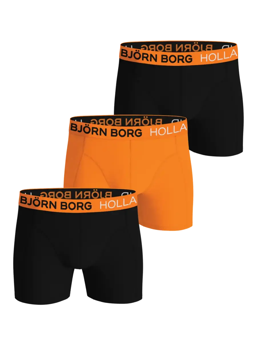 Bjorn Borg 3-pak Heren boxershort  - Cotton Stretch - Holland