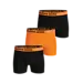 Bjorn Borg 3-pak Heren boxershort  - Cotton Stretch - Holland - Zwart/Oranje