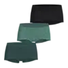 Björn Borg 3-Pack dames boxershorts - Everyday cotton - Groen