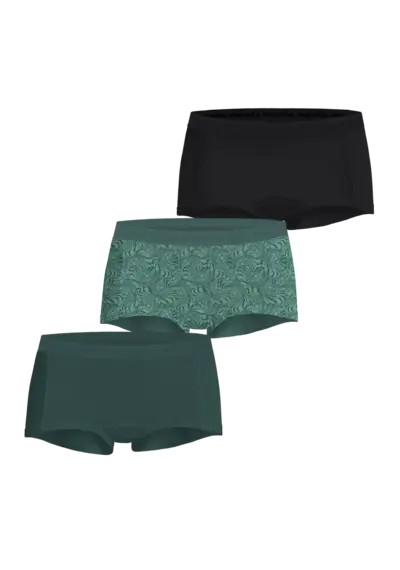 Björn Borg 3-Pack dames boxershorts - Everyday cotton - Groen