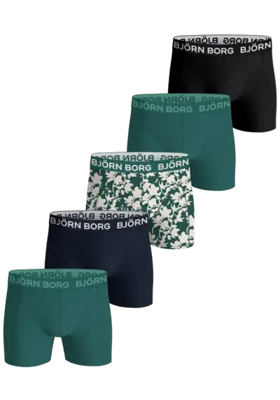 Bjorn Borg 5-Pack jongens boxershorts - Cotton Stretch