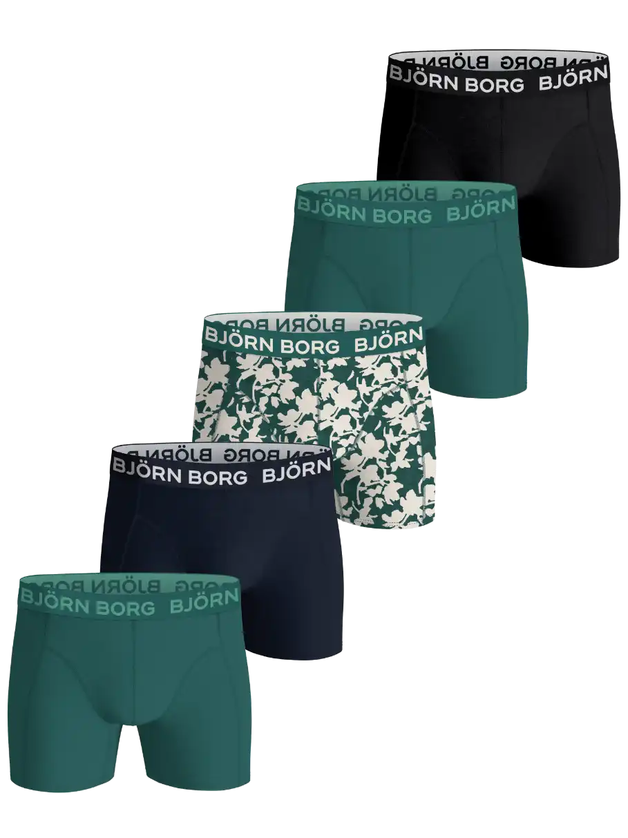 Bjorn Borg 5-Pack jongens boxershorts - Cotton Stretch