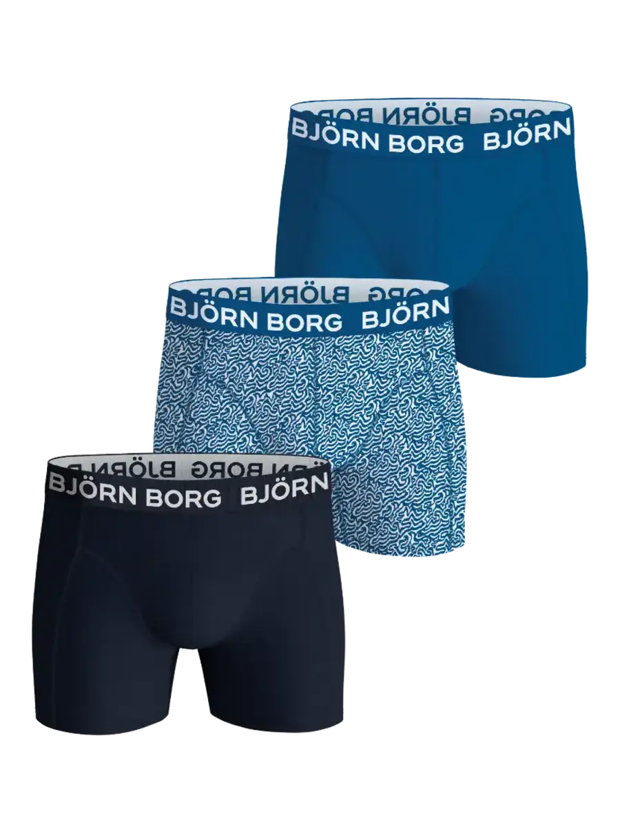 Bjorn Borg 3-Pack jongens boxershorts - Cotton Stretch