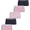 Björn Borg 5-Pack meisjes boxershorts - 100% katoen   - Roze combi