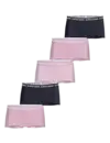 Björn Borg 5-Pack meisjes boxershorts - 100% katoen   - Roze combi