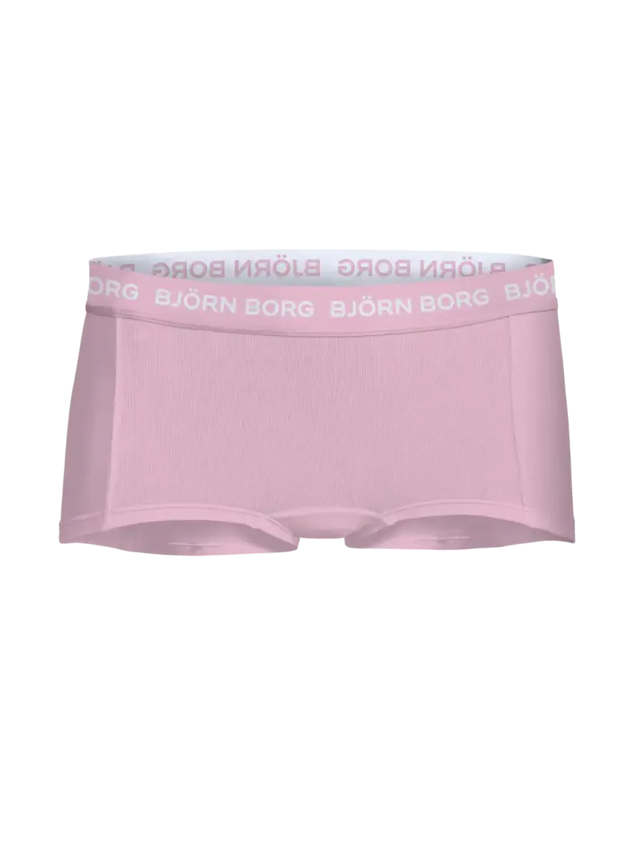 Björn Borg 5-Pack meisjes boxershorts - 100% katoen   - Roze combi