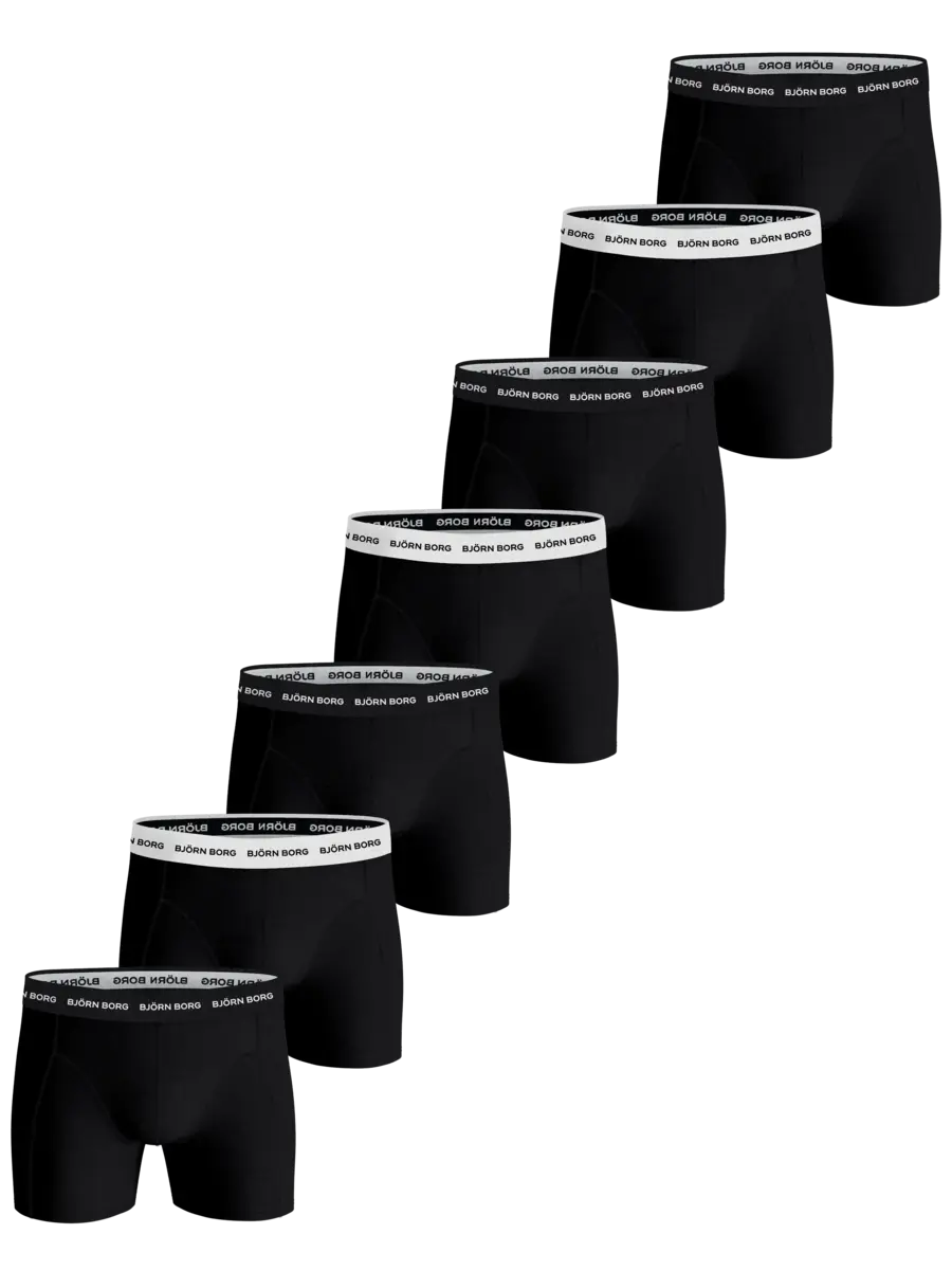Bjorn Borg 7-pack heren boxershort -  Cotton stretch