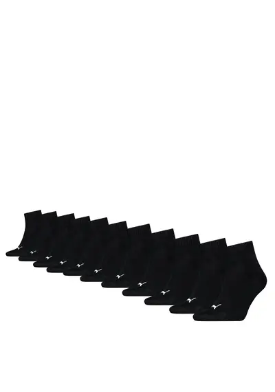 Puma 11-paar Quarter sokken - katoen
