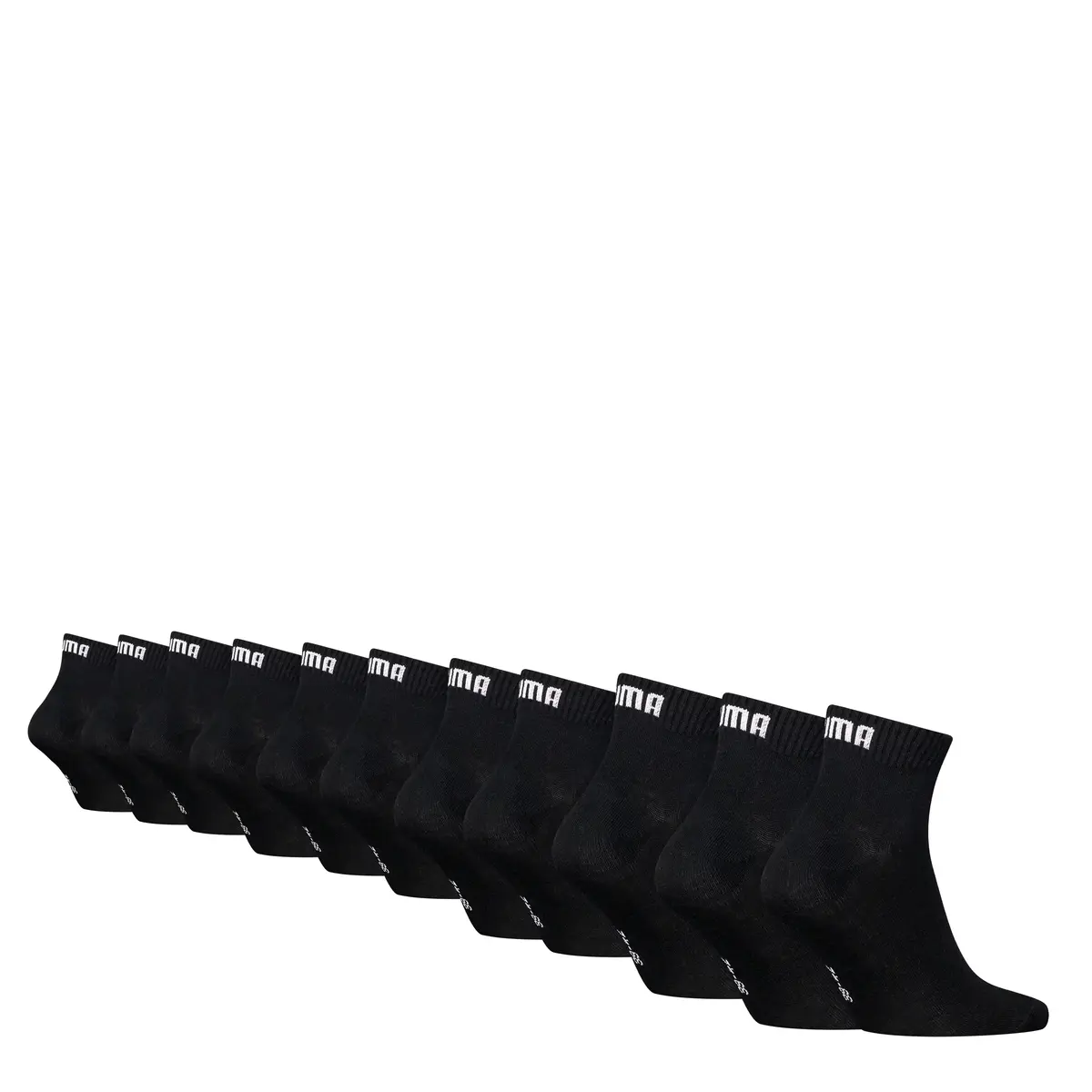 Puma 11-paar Quarter sokken - katoen