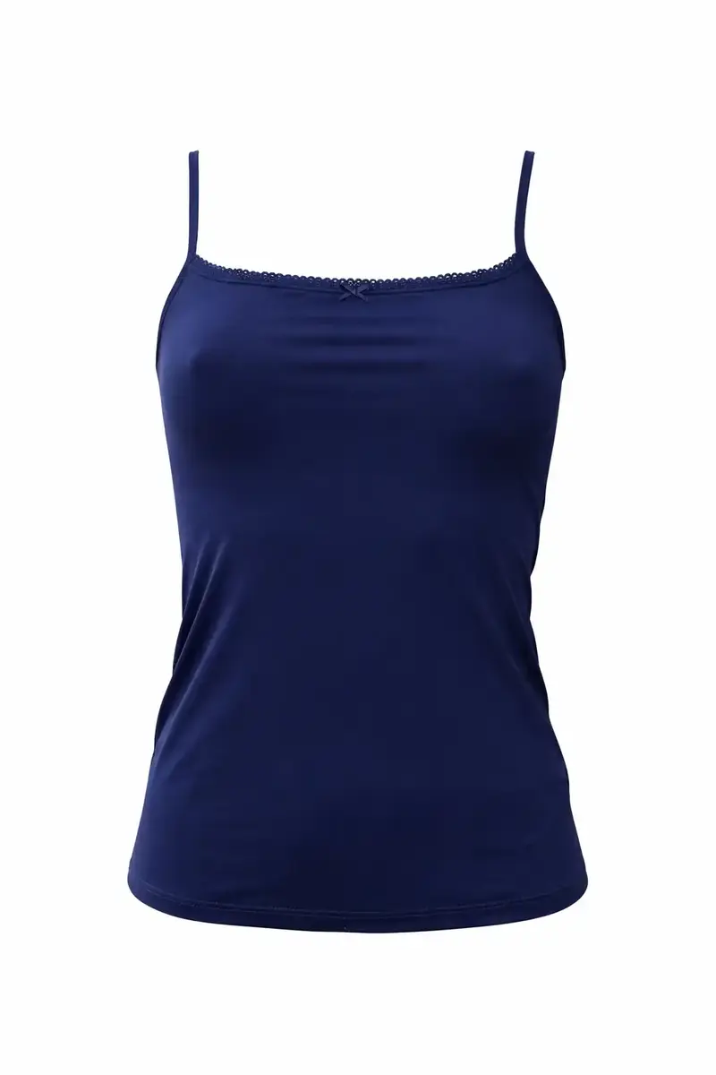 Avet hemdje spaghetti bandjes - microfiber - Young - dames onderhemd - singlet dames - wit & zwart - Copy