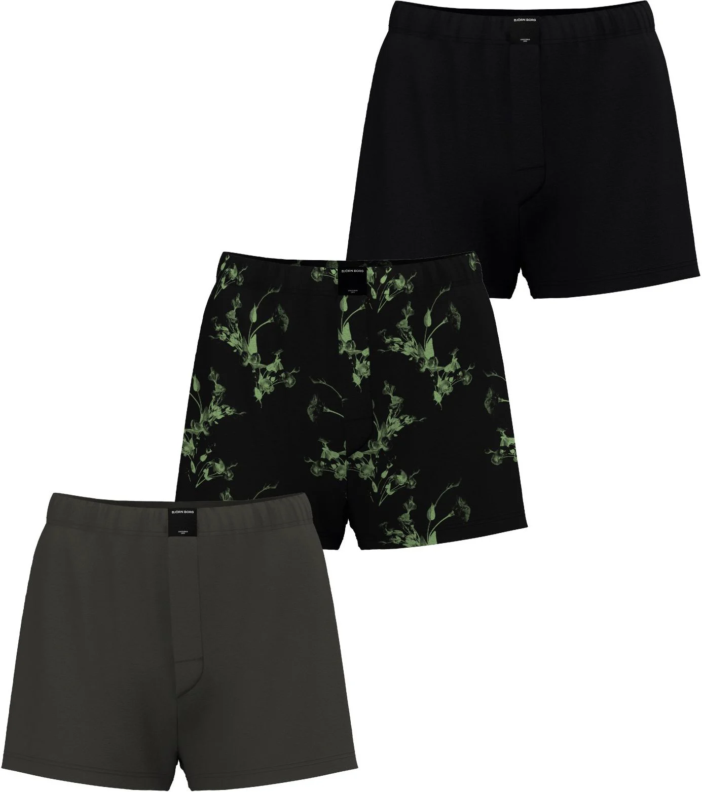 Bjorn Borg 3-pack wijde heren boxershorts - Cotton Stretch