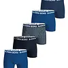 Bjorn Borg 5-Pack jongens boxershorts - Cotton Stretch - Blue