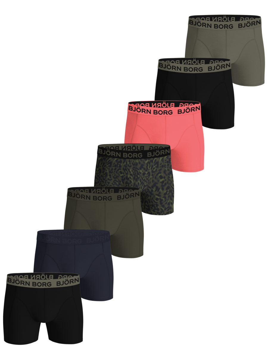 Bjorn Borg 7-pack heren boxershort -  Cotton stretch - Combi