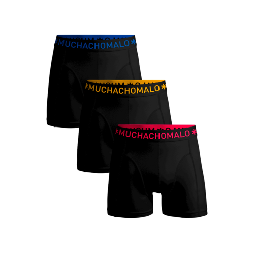 Muchachomalo 3-Pack Heren Boxershort - Solid