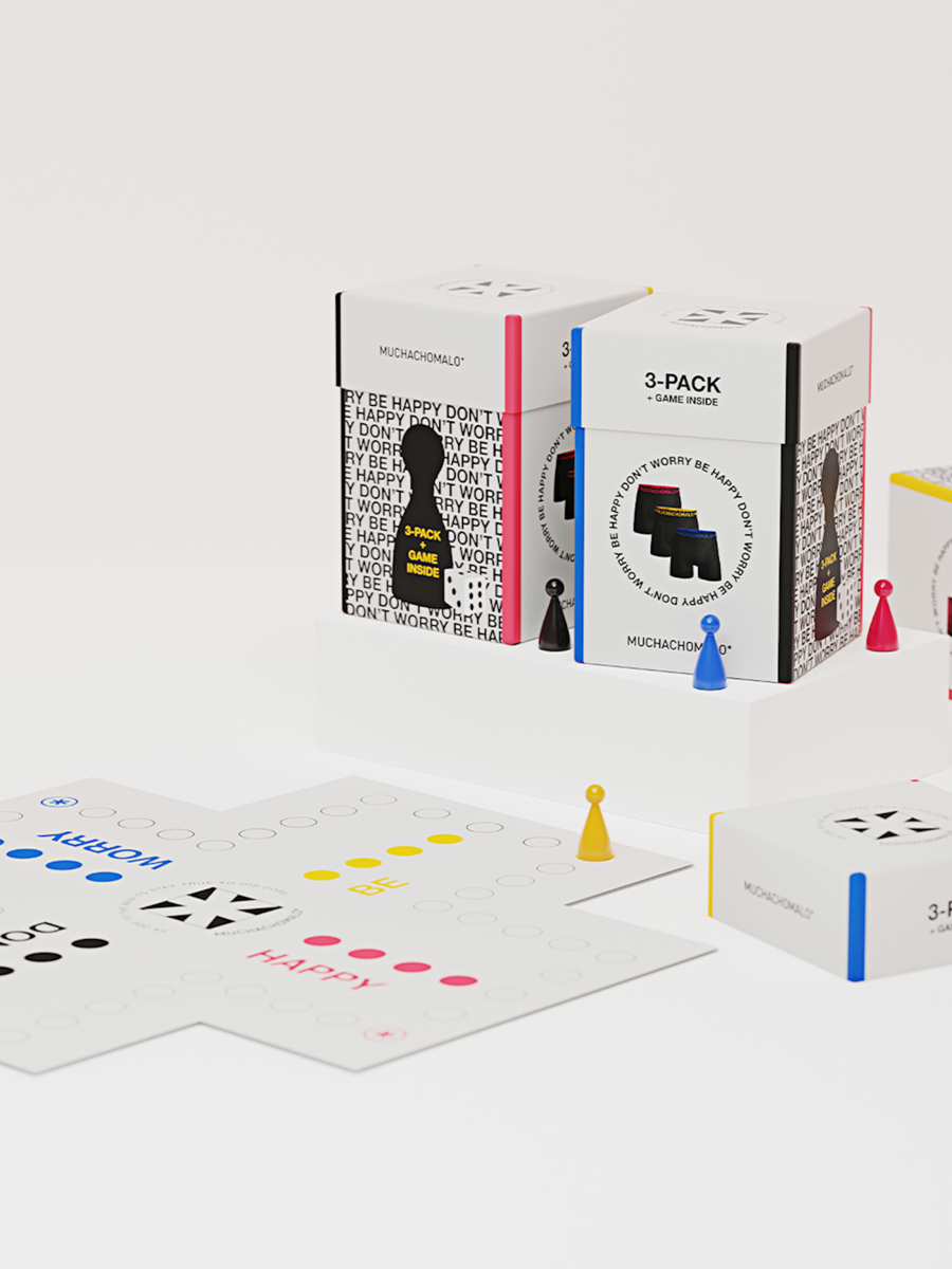 Muchachomalo 3-Pack Heren Boxershort - Solid - katoenen heren onderbroeken