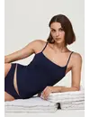 Avet hemdje spaghetti bandjes - microfiber - Young - dames onderhemd - singlet dames - wit & zwart - Copy
