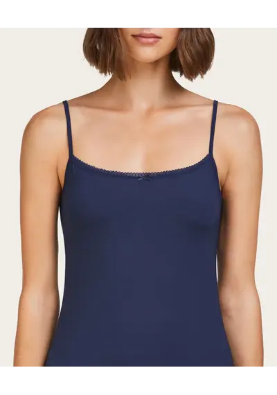 Avet hemdje spaghetti bandjes - microfiber - Young