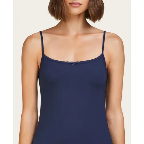 Avet hemdje spaghetti bandjes - microfiber - Young