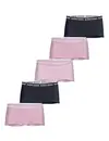 Björn Borg 5-Pack meisjes boxershorts - 100% katoen   - Roze combi