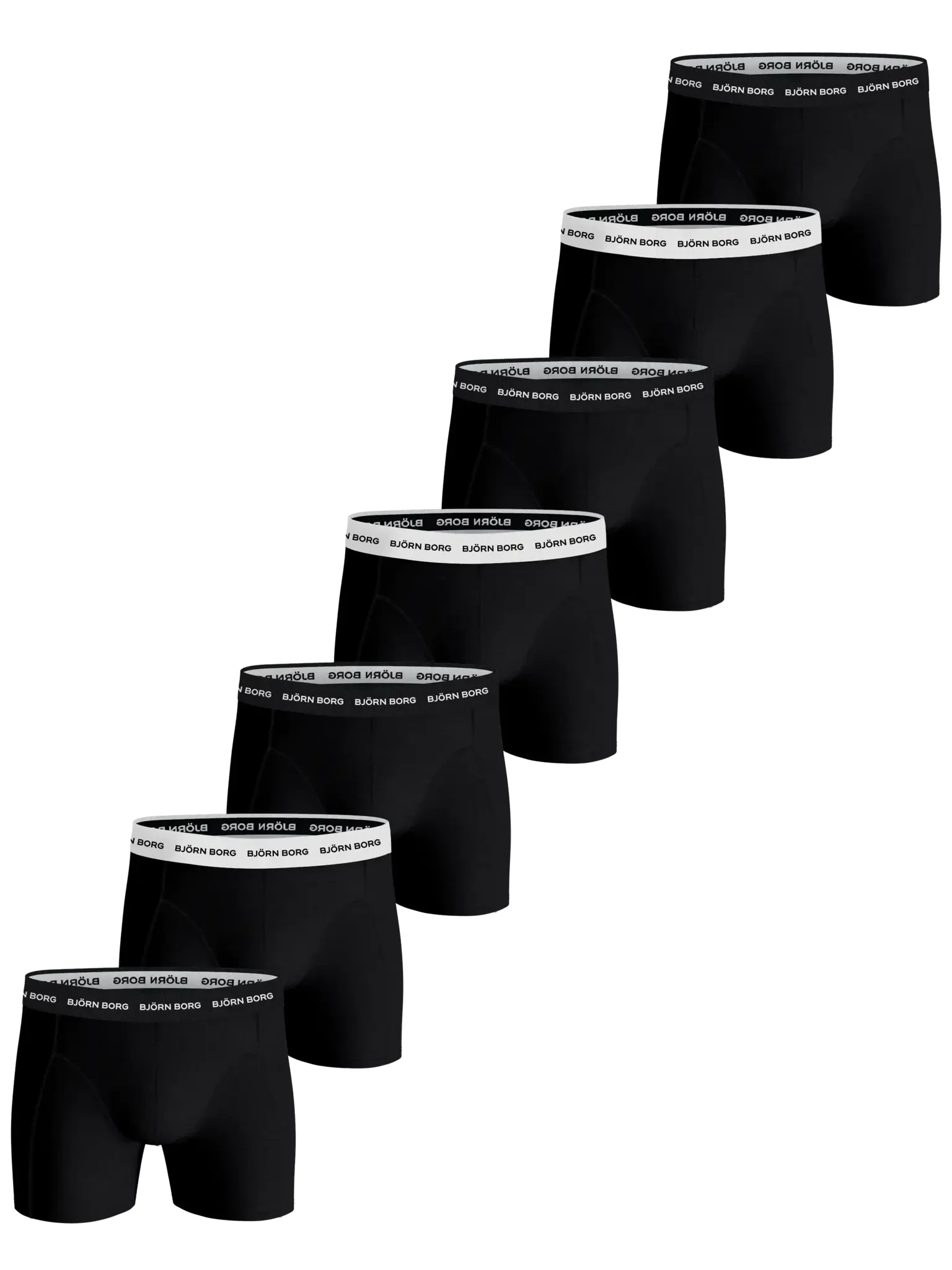 Bjorn Borg 7-pack heren boxershort - Cotton stretch Bjorn Borg 7-pack heren boxershort - Cotton stretch