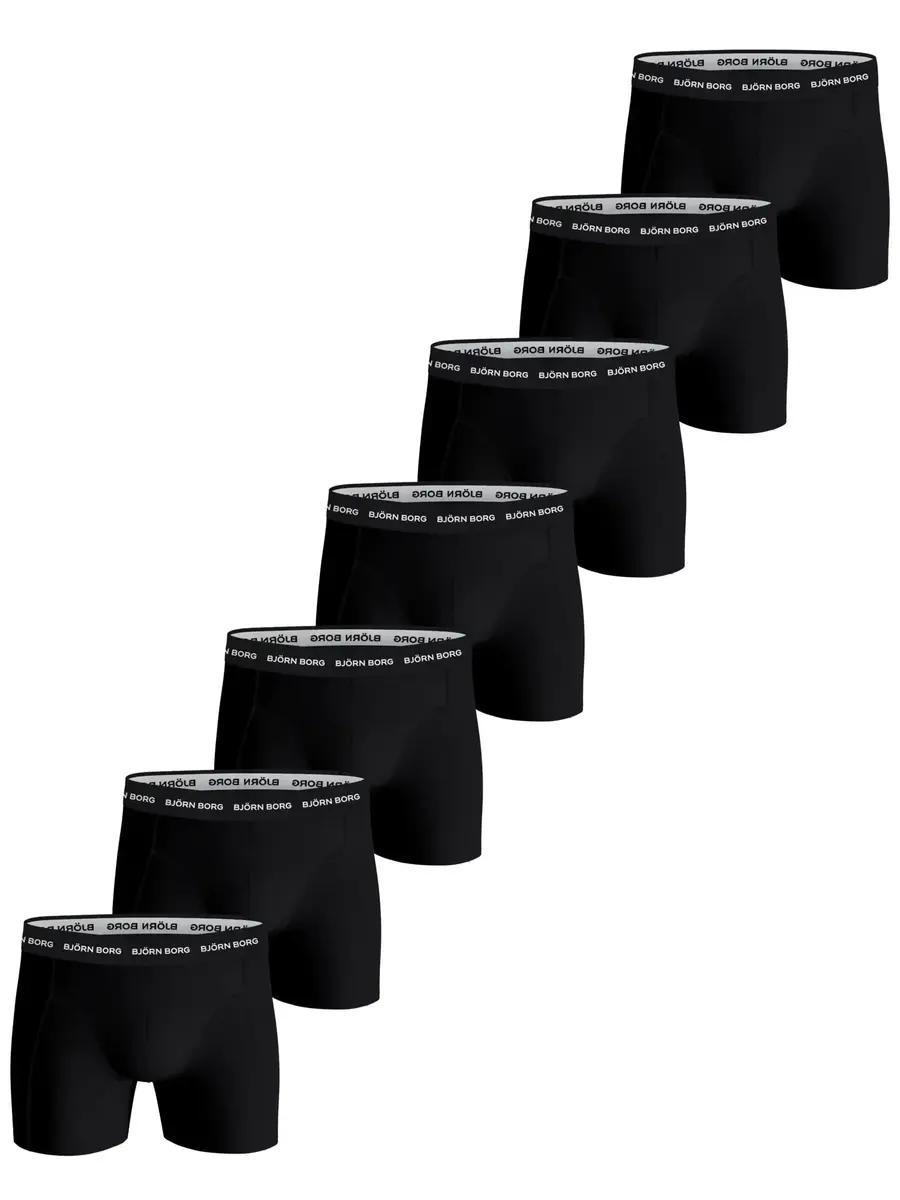 Bjorn Borg 7-pack heren boxershort - Cotton stretch