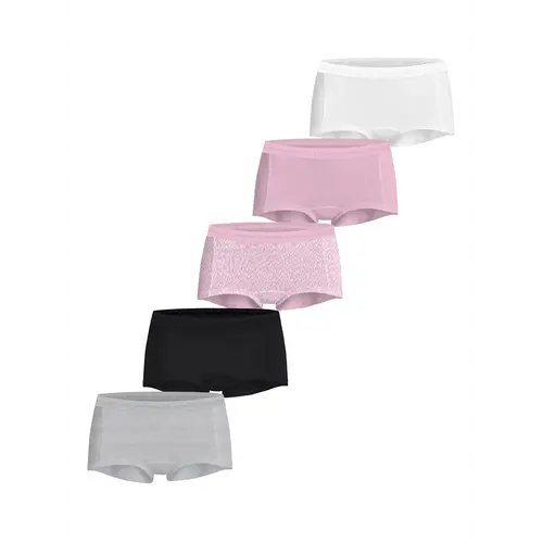 Bjorn Borg 5-pack dames boxershort- Everyday cotton - Roze combi Bjorn Borg 5-pack dames boxershort- Everyday cotton - Roze combi