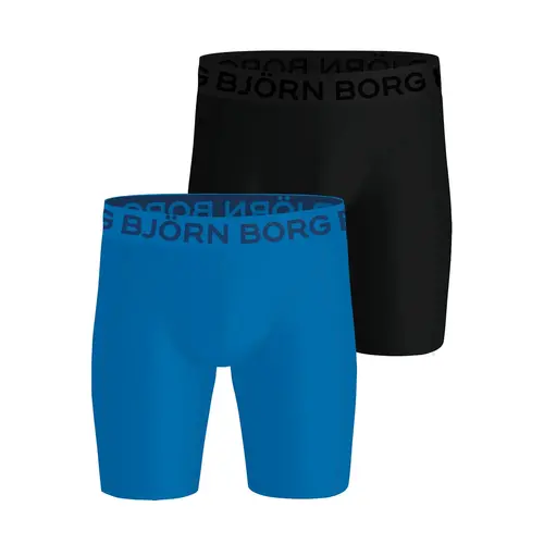 Bjorn Borg 2-Pack heren boxershort - microfiber Lightweight- Long leg Bjorn Borg 2-Pack heren boxershort - microfiber Lightweight- Long leg