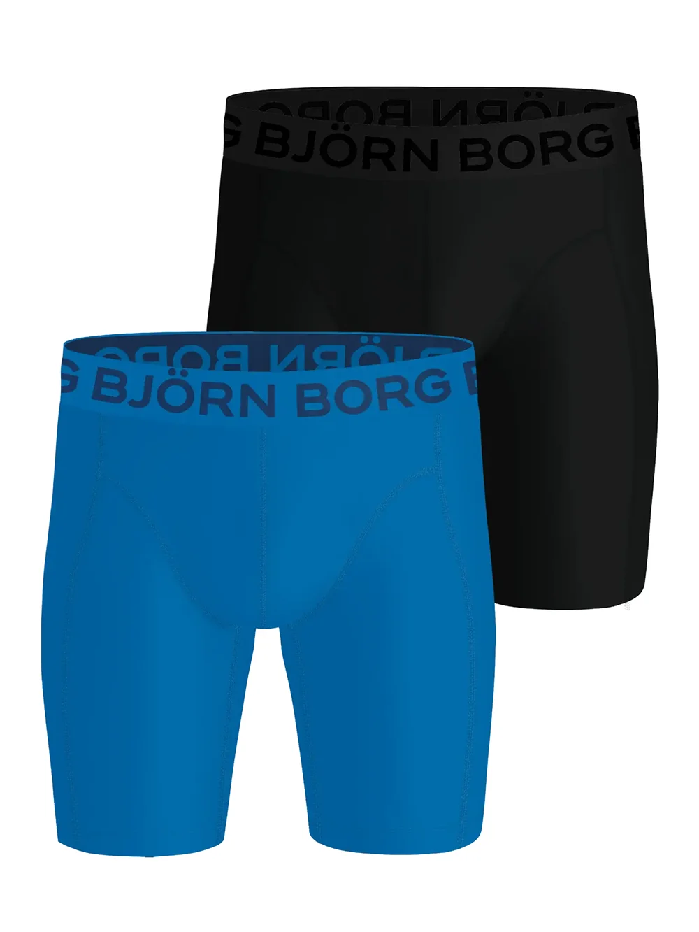 Bjorn Borg 2-Pack heren boxershort - microfiber Lightweight- Long leg Bjorn Borg 2-Pack heren boxershort - microfiber Lightweight- Long leg