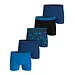 Bjorn Borg 5-Pack heren boxershorts - Cotton Stretch - Blauw Combi