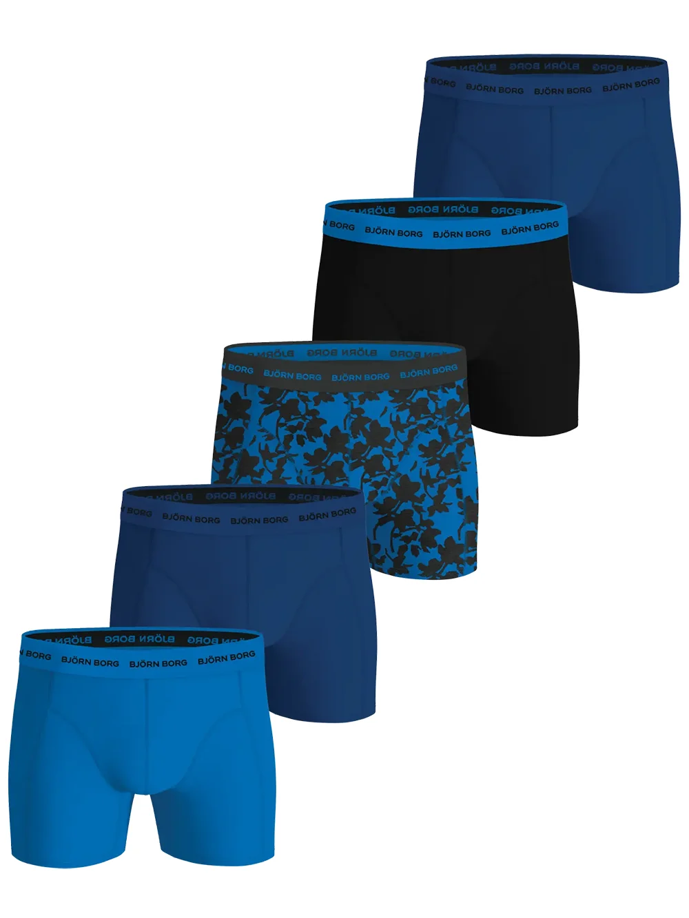Bjorn Borg 5-Pack heren boxershorts - Cotton Stretch Bjorn Borg 5-Pack heren boxershorts - Cotton Stretch
