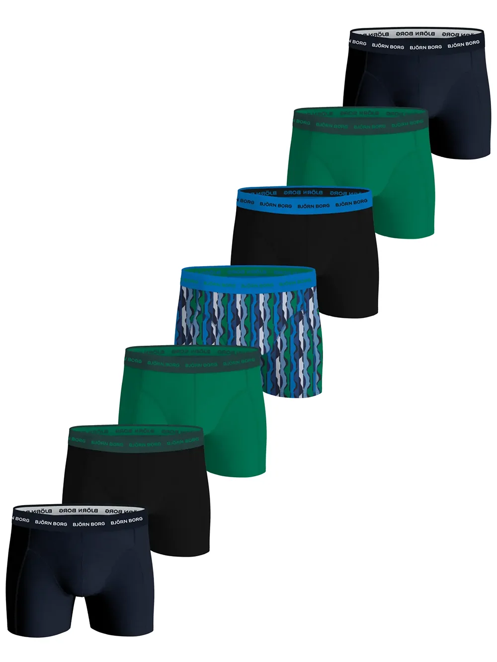 Bjorn Borg 7-pack heren boxershort -  Cotton stretch