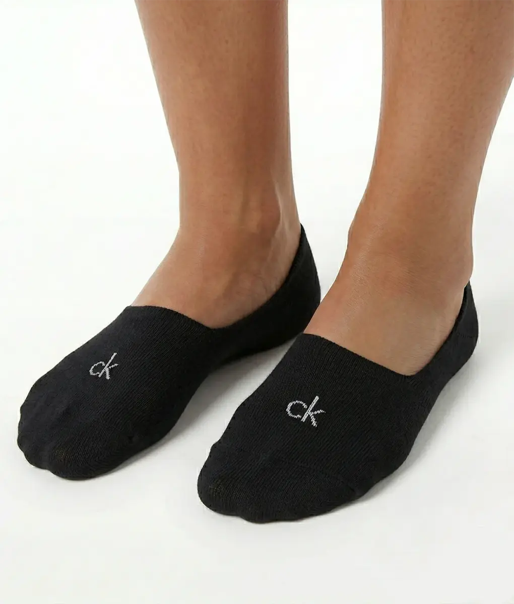 Calvin Klein 3-paar Footie dames sokken
