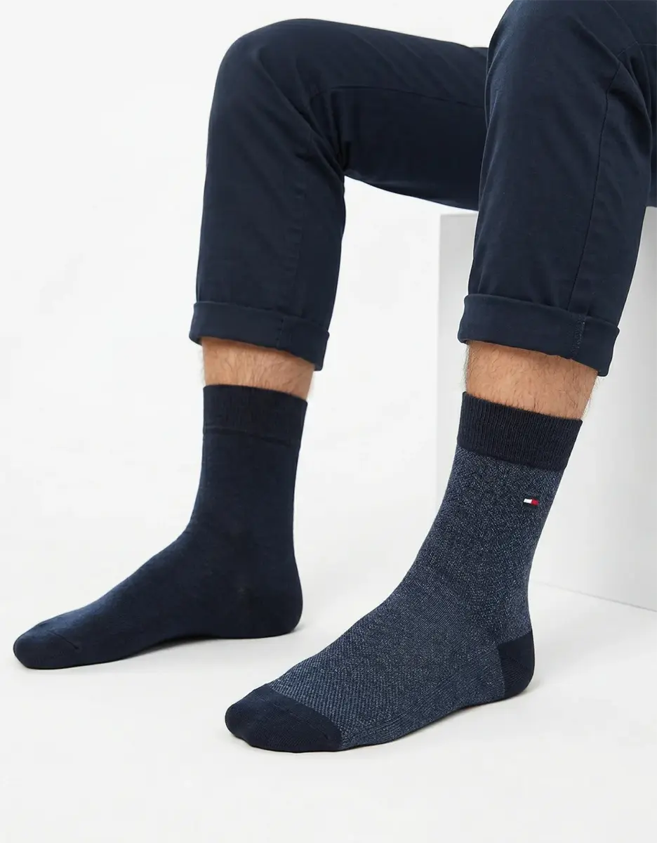 Tommy Hilfiger 2-paar Katoenen heren sokken - Classic Socks
