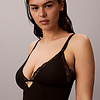 Calvin Klein Dames Bodysuit - Kanten body spaghetti bandjes
