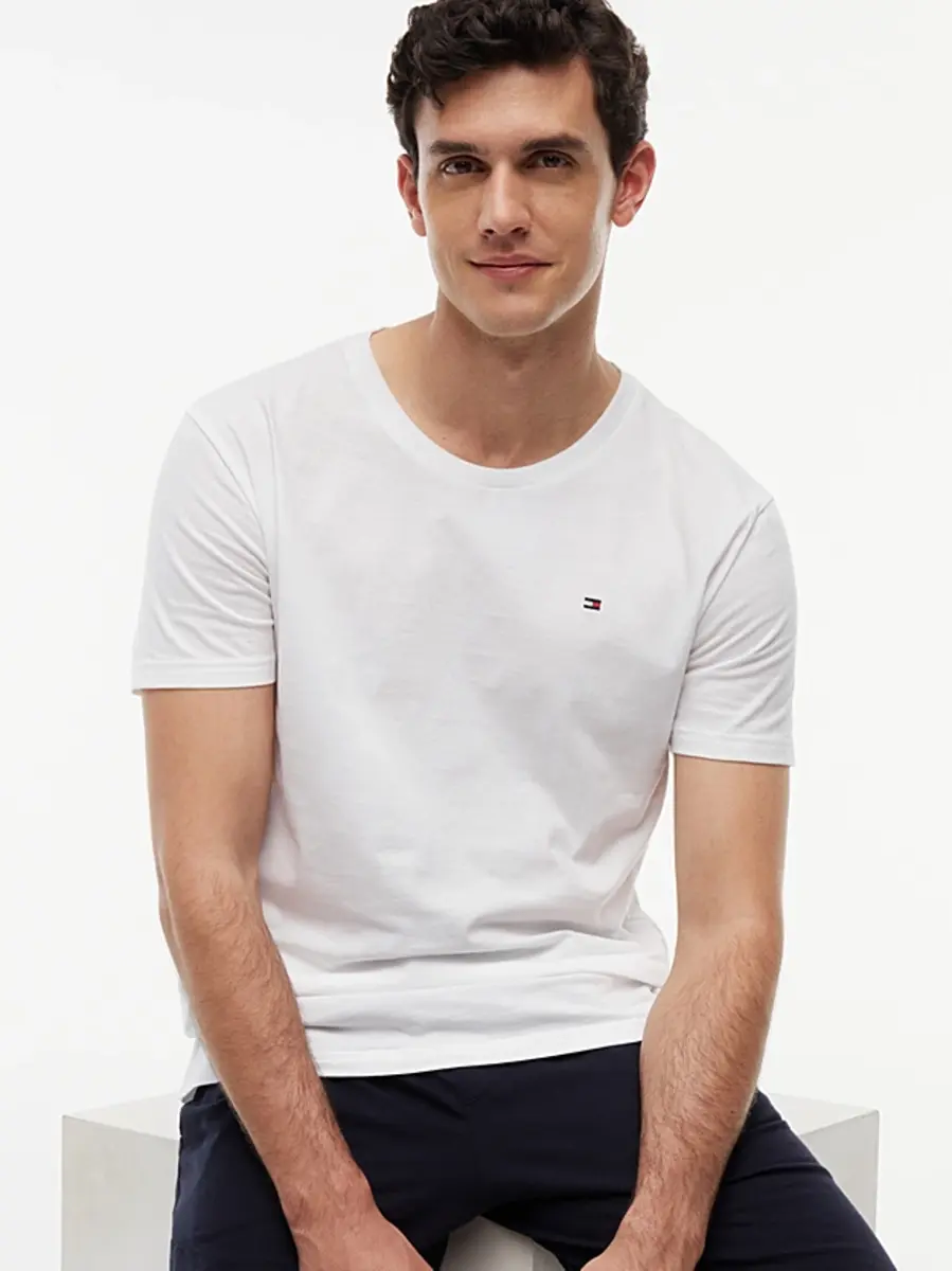 Tommy Hilfiger 3-pak Heren Katoenen T-Shirt  - O neck