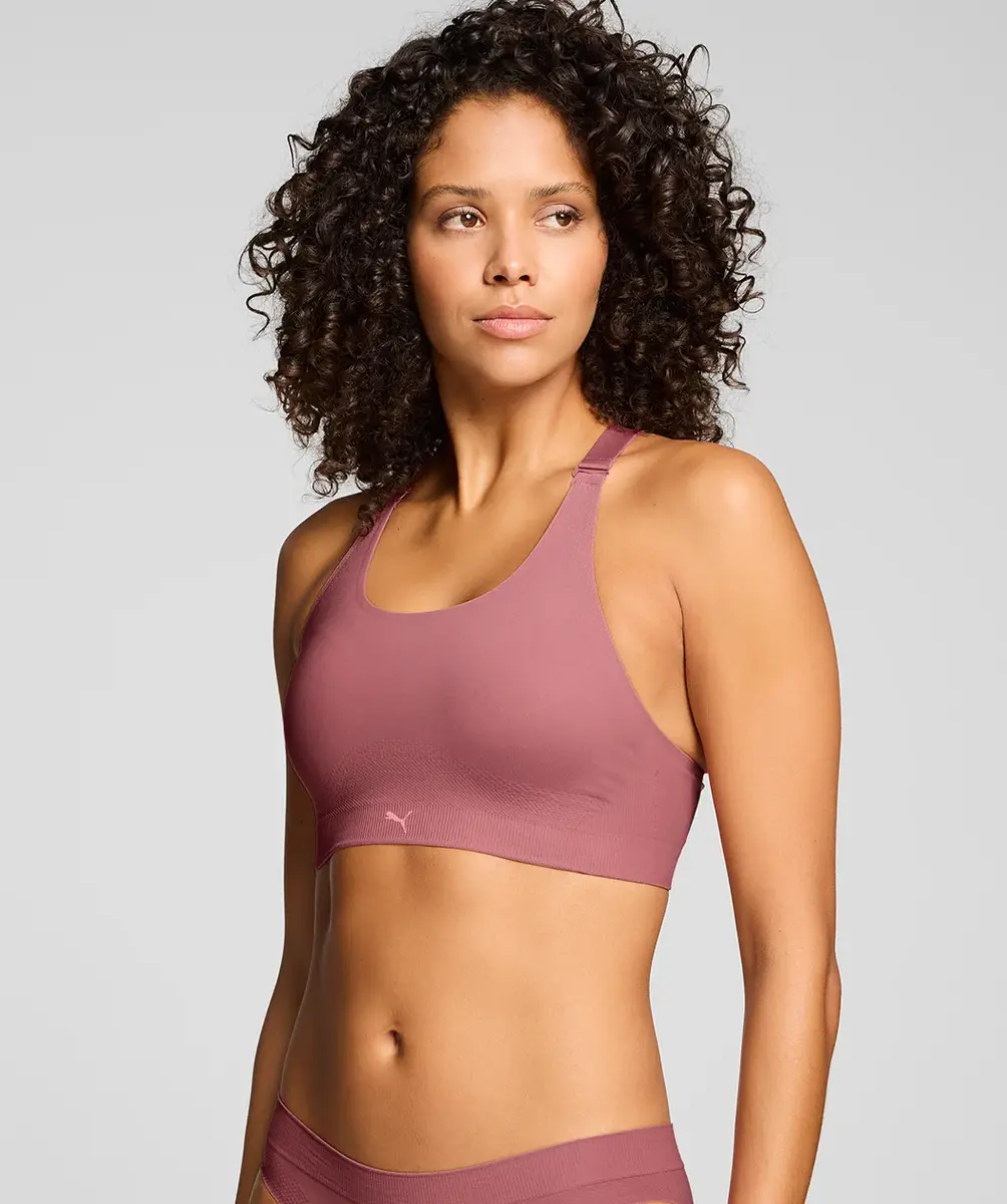 Puma dames sport BH-top met vulling  - racerback