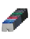 Jack and Jones 10-Pack heren boxershorts - Katoenen Multipack ondergoed heren - Voordeelverpakking